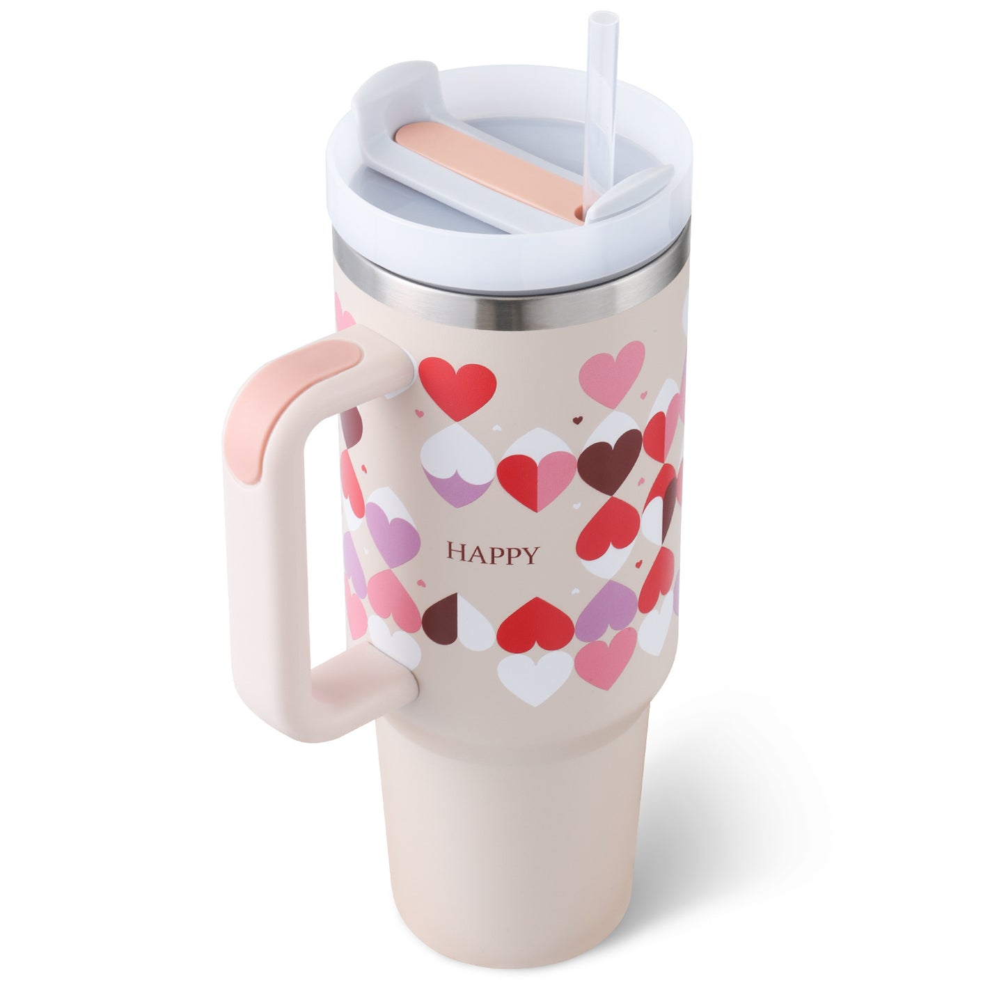 40 Oz Tumbler With Handle Straw, great designs