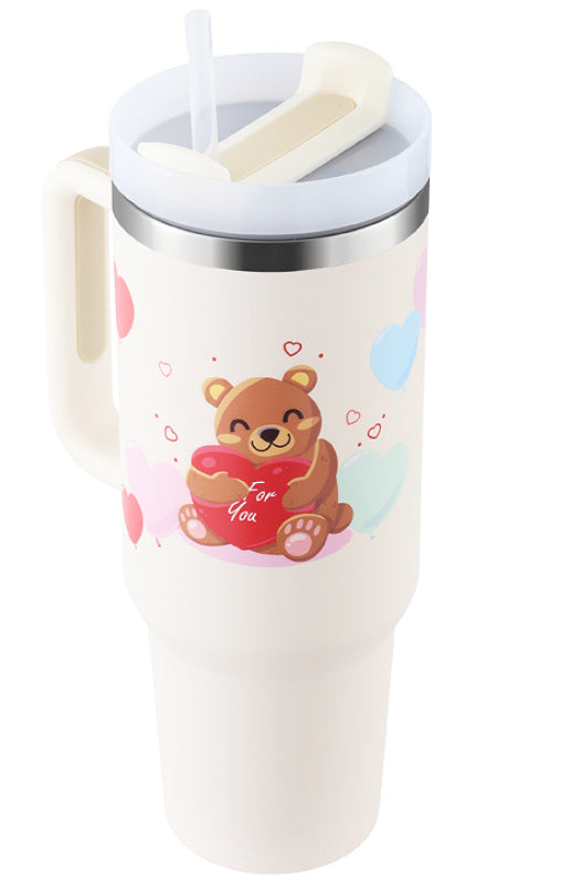 40 Oz Tumbler With Handle Straw, great designs